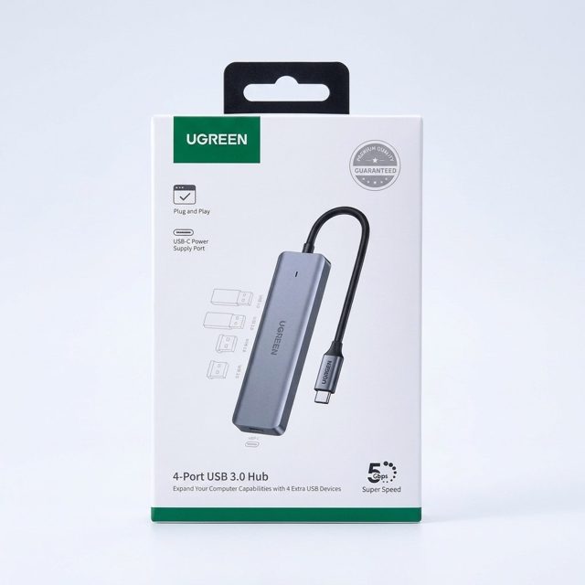 Hub USB 3.0 de 4 puertos UGREEN