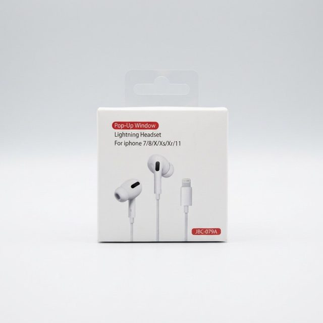 Audífonos con cable Lightning