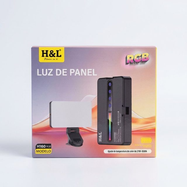 Luz LED portátil H160 RGB